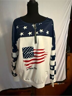Women’s Patrotic Quarter Zip